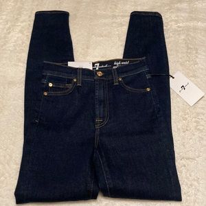 7 for all mankind high waisted jeans